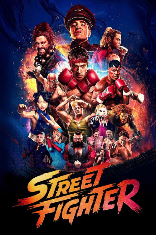 Cartel de Street Fighter