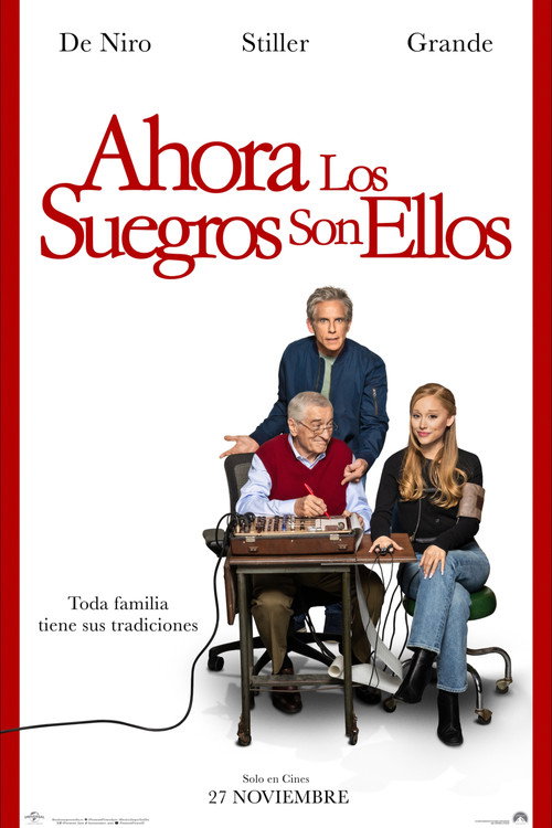 Cartel de Ahora los suegros son ellos