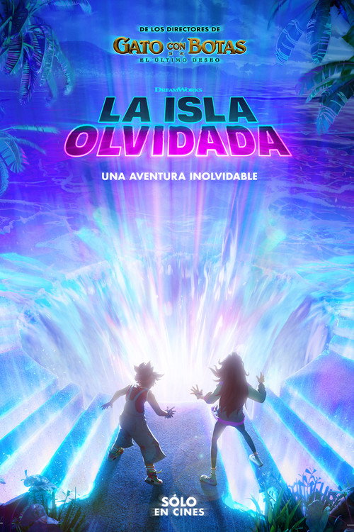 Cartel de La isla olvidada
