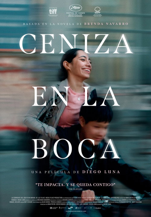 Cartel de Ceniza en la Boca