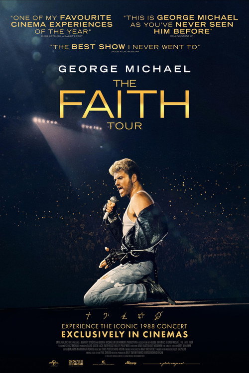 Cartel de George Michael: The Faith Tour